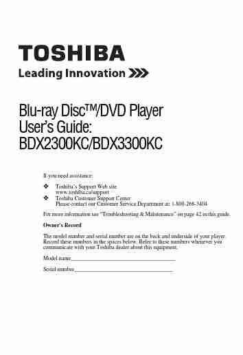 Toshiba Blu-ray Player BDX2300KC-page_pdf